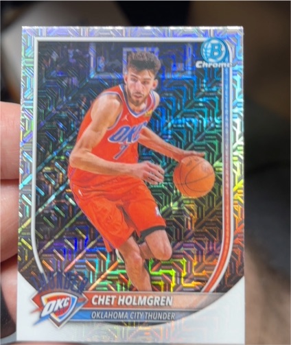 2025 Bowman Chrome #BCV-108 Chet Holmgren — front