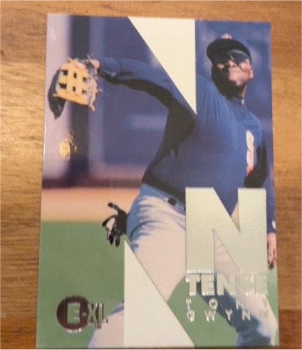1996 Fleer E-XL N-Tense #5 Tony Gwynn — front