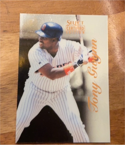 1996 Select Certified Edition #21 Tony Gwynn — front