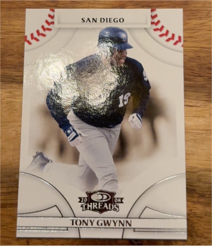 2008 Donruss Threads #40 Tony Gwynn — front