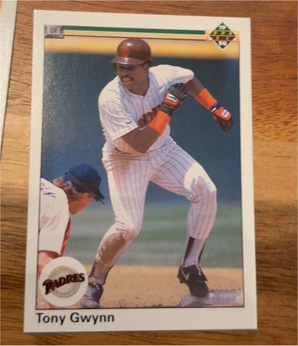 1990 Upper Deck #344 Tony Gwynn — front