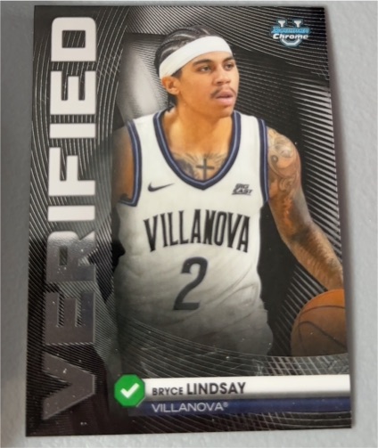 2025-26 Topps Bowman Chrome #BV-24 Bryce Lindsay — front