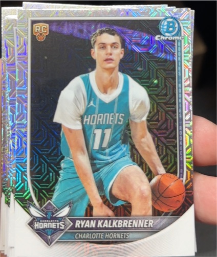 2025-26 Bowman Chrome #BCV-34 Ryan Kalkbrenner — front