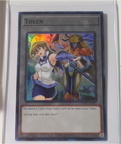 Yu-Gi-Oh! TKN5-EN027 Alexis & Cyber Angel Dakini Token — front