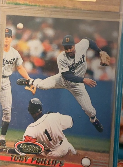 1993 Topps Stadium Club #5 Tony Phillips — front
