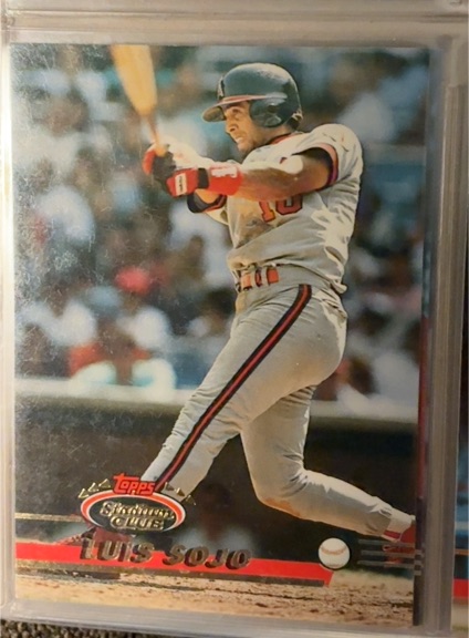 1993 Topps Stadium Club #27 Luis Sojo — front