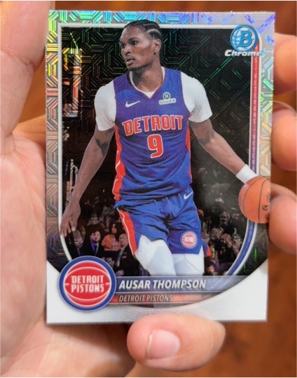 2026 Bowman Chrome #BCV76 Ausar Thompson — front