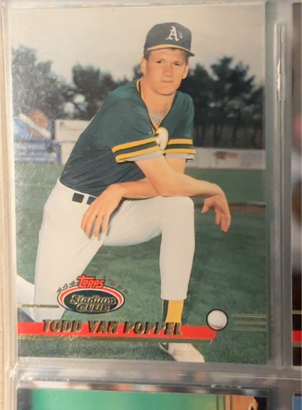1993 Topps Stadium Club #48 Todd Van Poppel — front