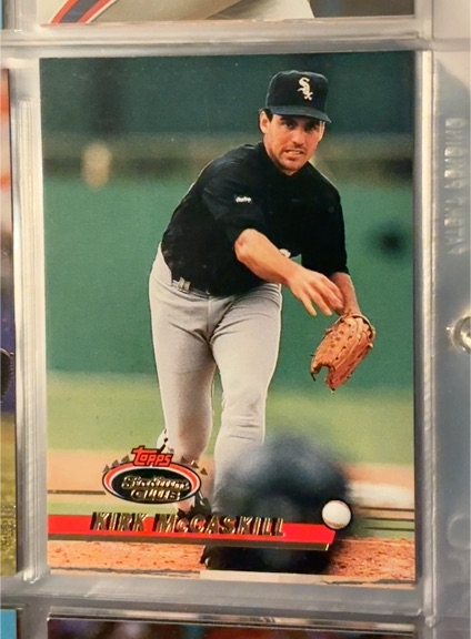 1993 Topps Stadium Club #166 Kirk McCaskill — front