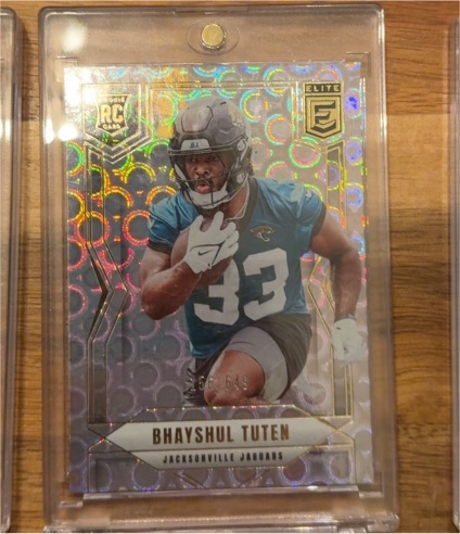 2025 Panini Donruss Elite #175 Bhayshul Tuten — front