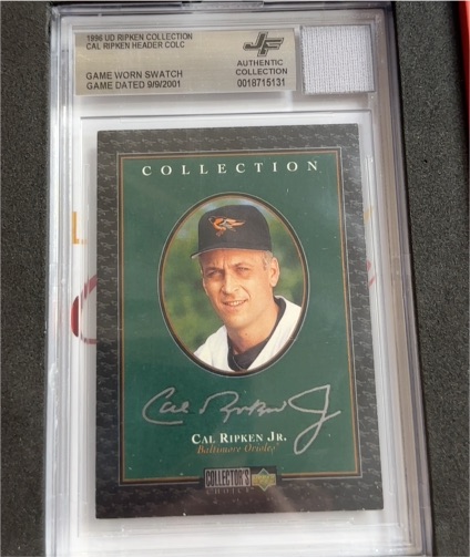 1996 Upper Deck Collector's Choice #NNO Cal Ripken Jr. Ripken Collection — front