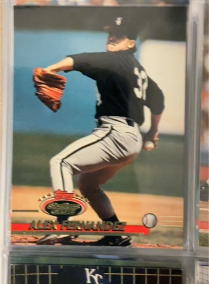 1993 Topps Stadium Club #552 Alex Fernandez — front