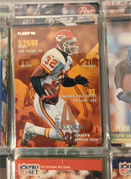 1995 Fleer #175 Marcus Allen — front