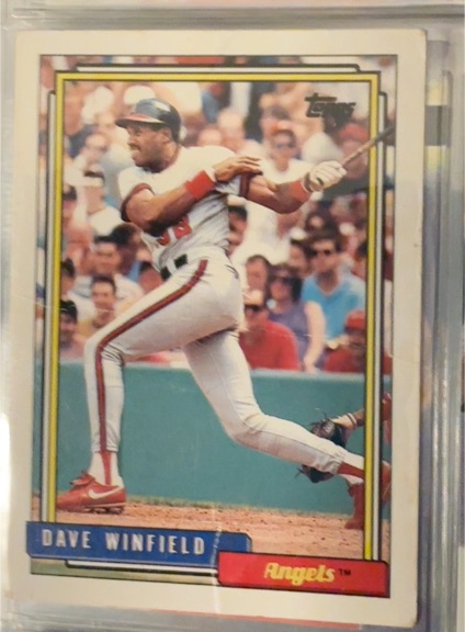 1992 Topps #792 Dave Winfield — front
