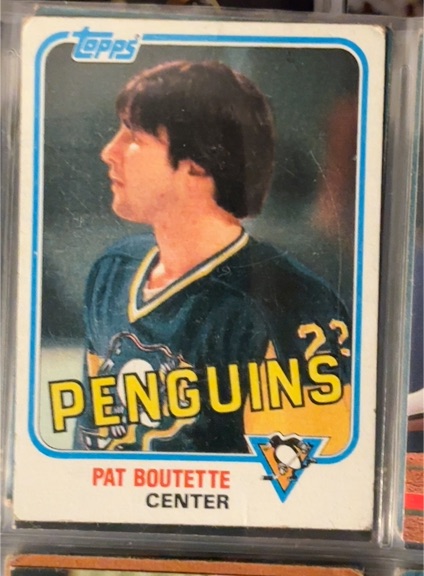 1981-82 Topps #81E Pat Boutette — front