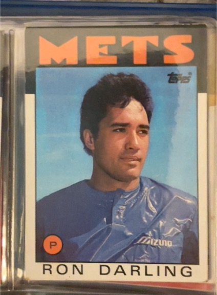 1986 Topps #225 Ron Darling — front