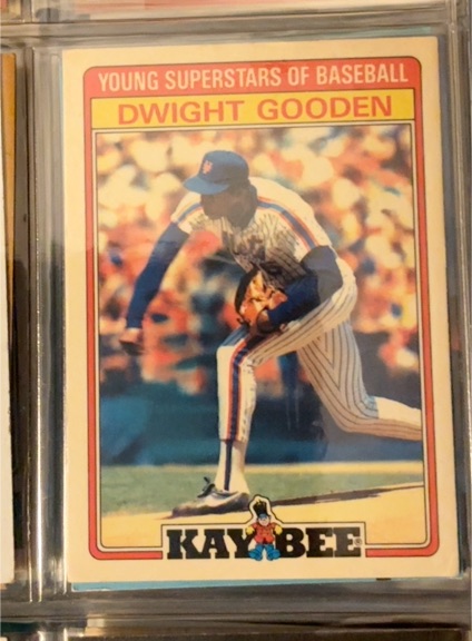 1986 Topps Kay-Bee Young Superstars of Baseball #15 Dwight Gooden — front