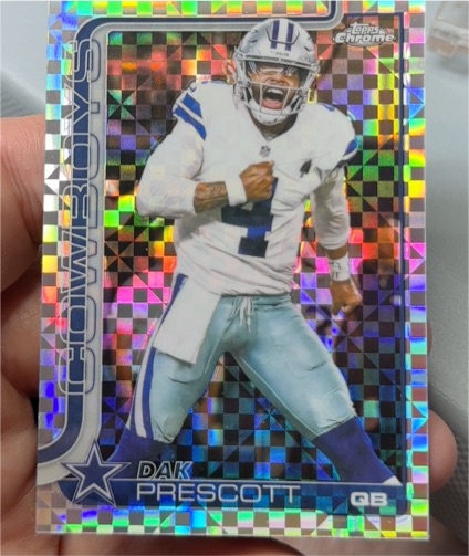 2025 Topps Chrome #79 Dak Prescott — front