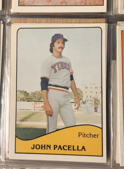 1979 TCMA #2 John Pacella — front