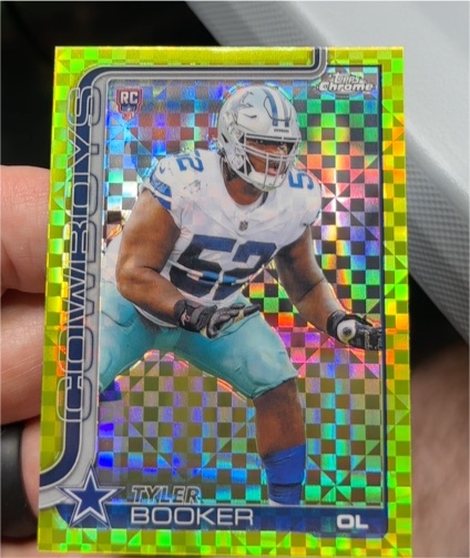 2025 Topps Chrome #381 Tyler Booker — front