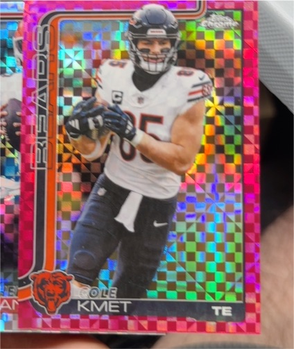 2025 Topps Chrome #51 Cole Kmet — front