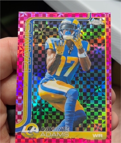 2025 Topps Chrome #165 Davante Adams — front