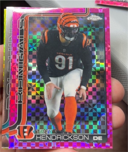 2025 Topps Chrome #65 Trey Hendrickson — front