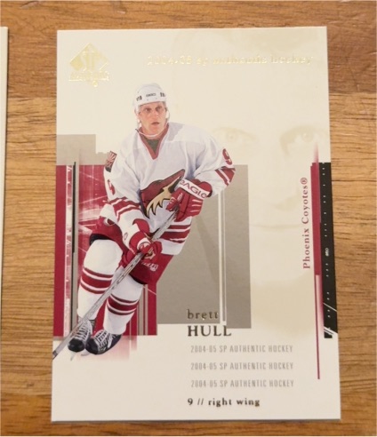 2004-05 SP Authentic #68 Brett Hull — front