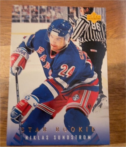 1995-96 Upper Deck #261 Niklas Sundstrom — front