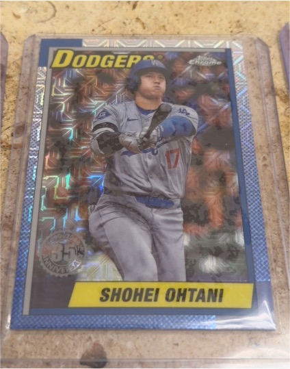 2025 Topps Chrome 35th Anniversary #T90C-50 Shohei Ohtani — front