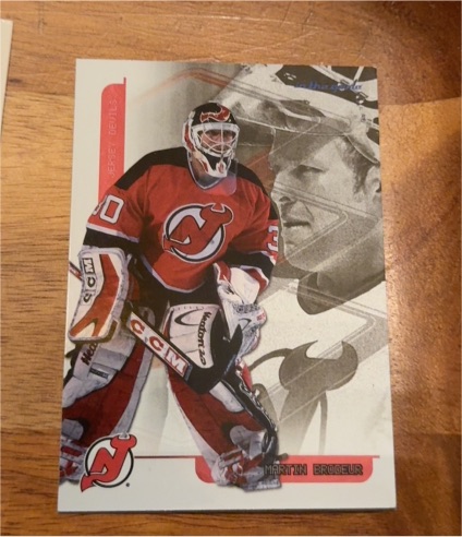 1999-00 Pacific Prism #NNO Martin Brodeur — front