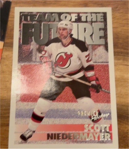 1994-95 Topps Premier #240 Scott Niedermayer — front