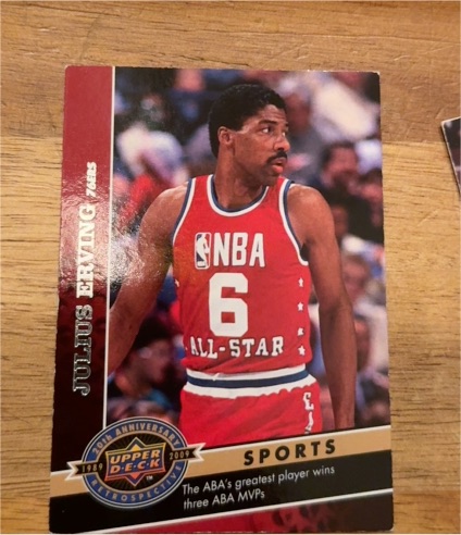 2009 Upper Deck 20th Anniversary Retrospective Sports #563 Julius Erving — front