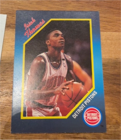 1991-92 Unocal #NNO Isiah Thomas — front