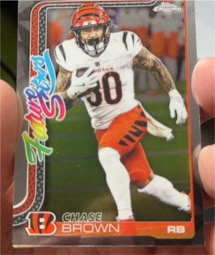 2025 Topps Chrome #FS-13 Chase Brown — front