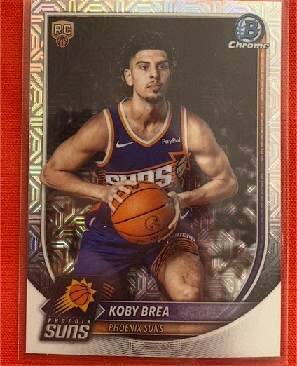 2025 Bowman Chrome #BCV-42 Koby Brea — front