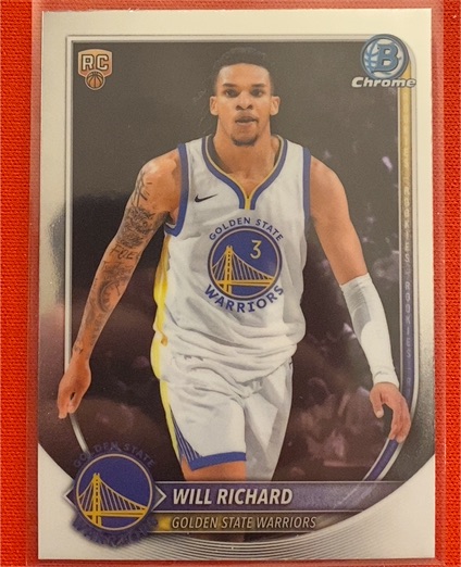 2025-26 Bowman Chrome #BCV-52 Will Richard — front