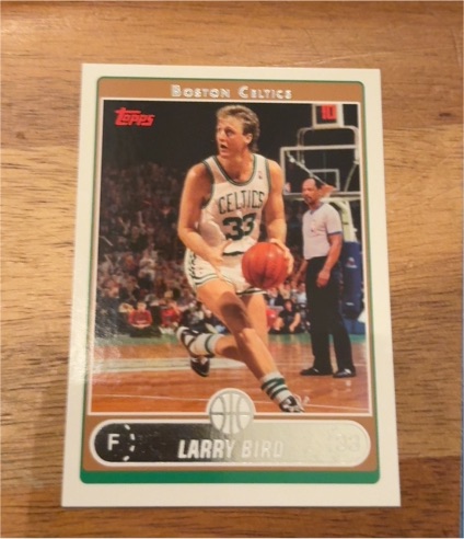 2006-07 Topps #33 Larry Bird — front