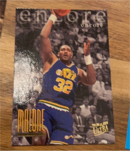 1995-96 Fleer Ultra #323 Karl Malone — front