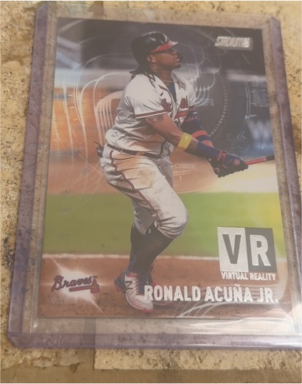 2021 Topps Stadium Club #VR-7 Ronald Acuña Jr. — front