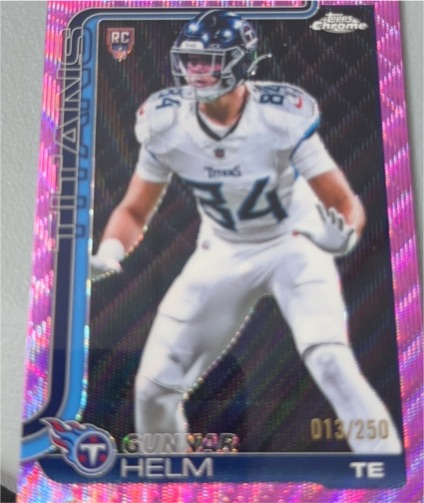 2025 Topps Chrome #305 Gunnar Helm — front