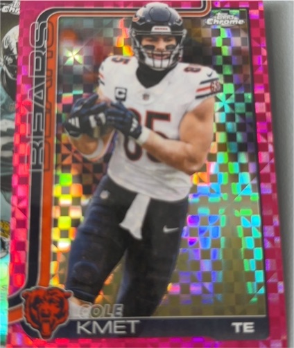 2025 Topps Chrome #51 Cole Kmet — front