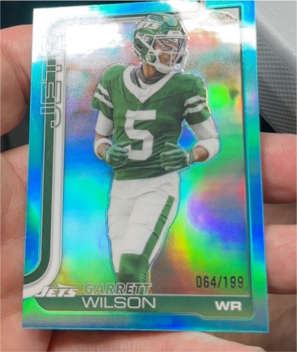 2025 Topps Chrome #235 Garrett Wilson — front
