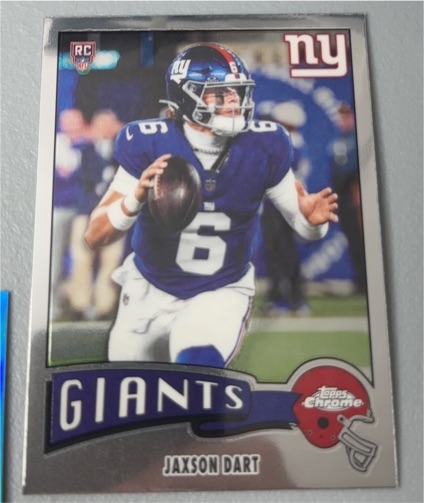 2025 Topps Chrome #1975-25 Jaxson Dart — front