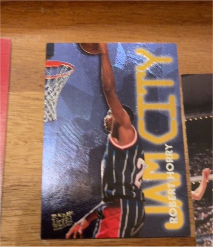1995-96 Fleer Ultra Jam City #2 Robert Horry — front