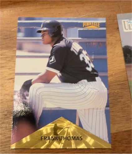 1996 Pinnacle #201 Frank Thomas — front
