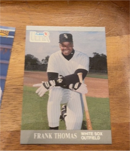 1991 Fleer Ultra #85 Frank Thomas — front