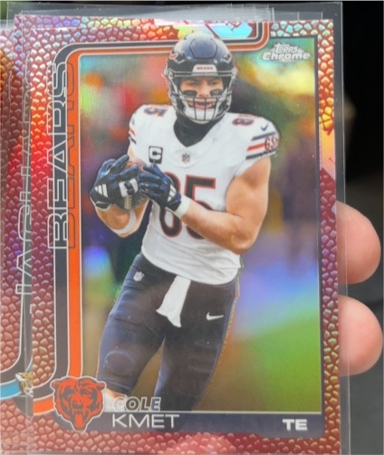 2025 Topps Chrome #51 Cole Kmet — front