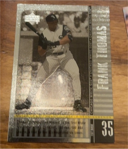 2000 Upper Deck Legends #84 Frank Thomas — front