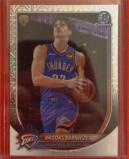2025 Bowman Chrome #BCV-45 Brooks Barnhizer — front